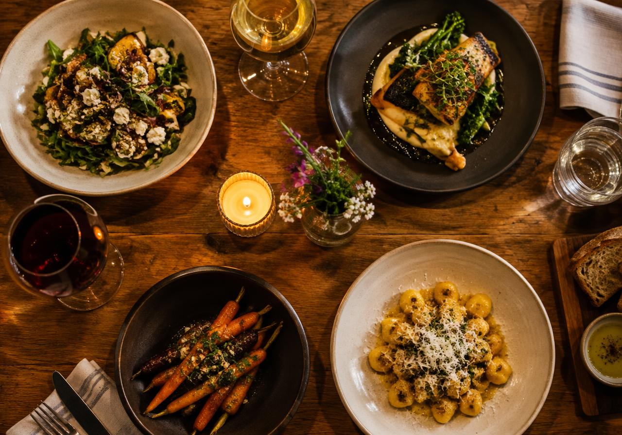 A month of social content for a neighbourhood restaurant